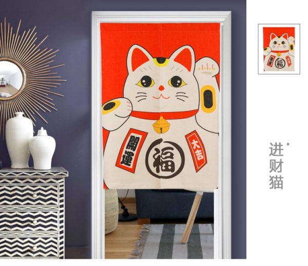 Best Seller Maneki Neko Lucky Cat Door-Curtain