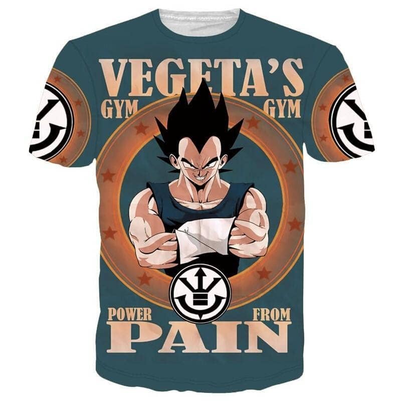 Top Best-selling Dragon Ball 3D Vegeta T-shirt